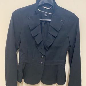 Black cropped jacket